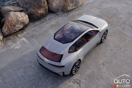 Concept BMW Neue Klasse X, de haut