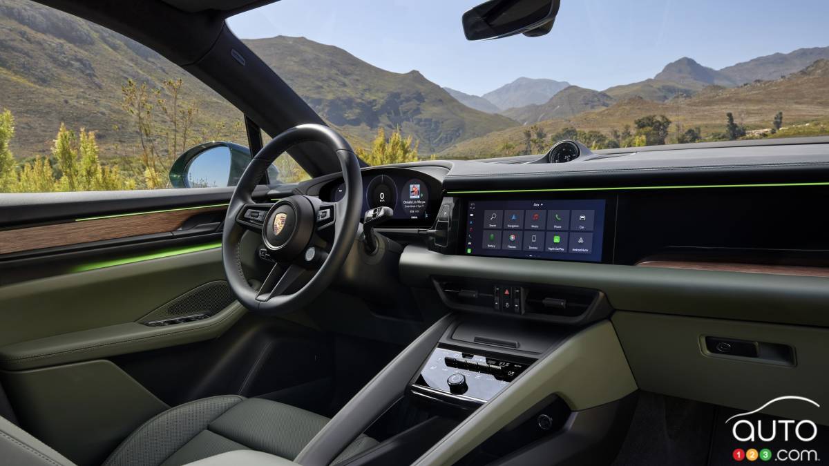 Porsche Macan 4S 2025, intérieur