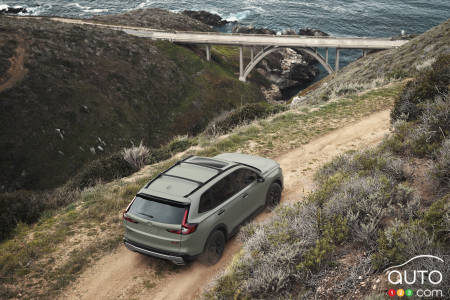 2026 Honda CR-V TrailSport, from above