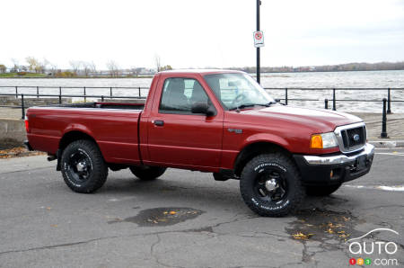 Le Ford Ranger, chaussé de pneus BFGoodrich T/A K02 toutes saisons