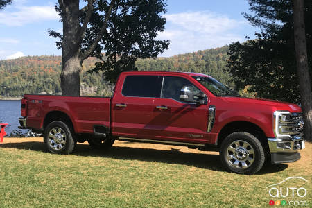 The most elegant of the 2024 F-250s: the Limited edition