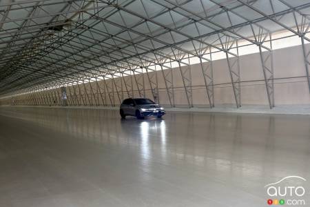 Nokian utilise ce bâtiment pour recueillir des données constantes sur la glace.