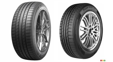 Rovelo Instinct AS01 and West Lake ZuperEco tires