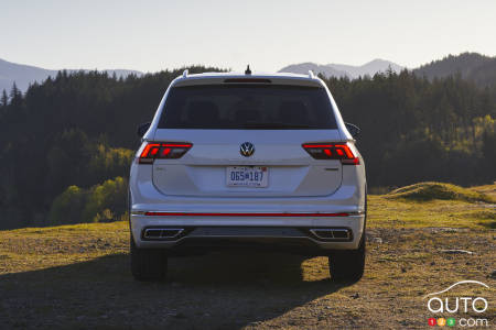 Volkswagen Tiguan 2022, arrière