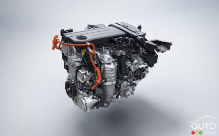 Hybrid powertrain of the new 2025 Honda Civic Hybrid
