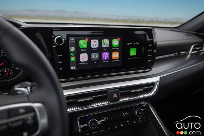 2021 Kia K5 GT Line, multimedia screen