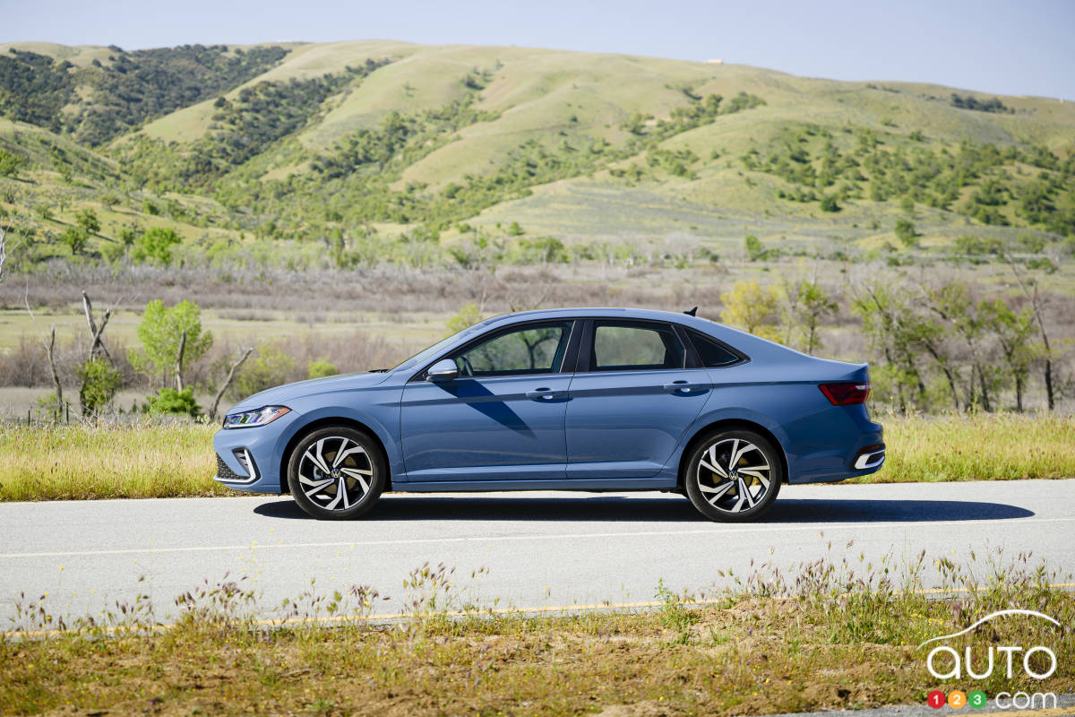 2025 Volkswagen Jetta, profile