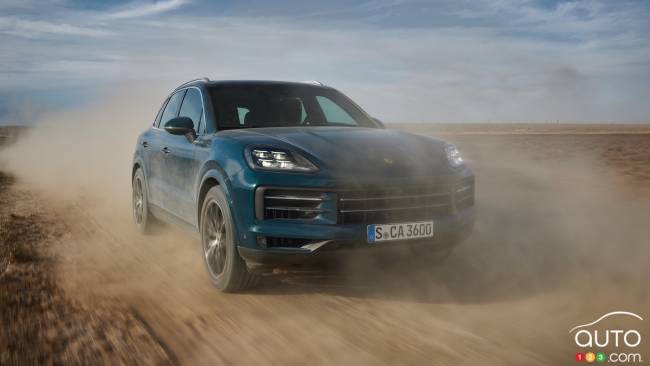 2024 Porsche Cayenne - Front