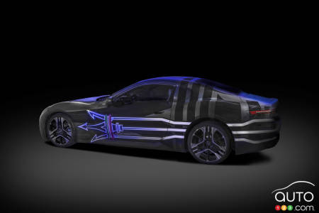 The future GranTurismo « Folgore » from Maserati, fig. 3