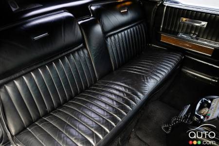 Seating of 1965 Lincoln Continental