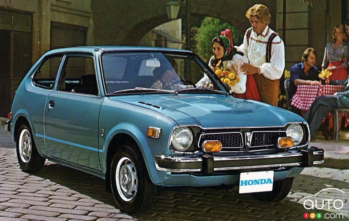 La Honda Civic 1972