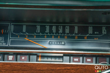 1978 Ford Country Squire, odometer