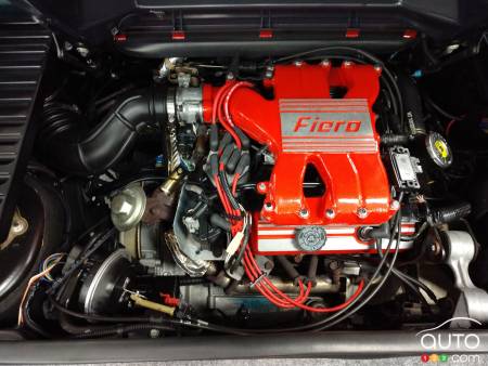 1988 Pontiac Fiero, engine
