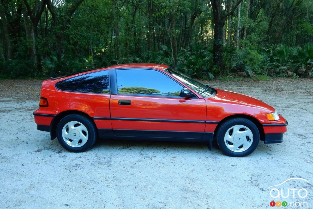 Honda CRX Si 1990, profil