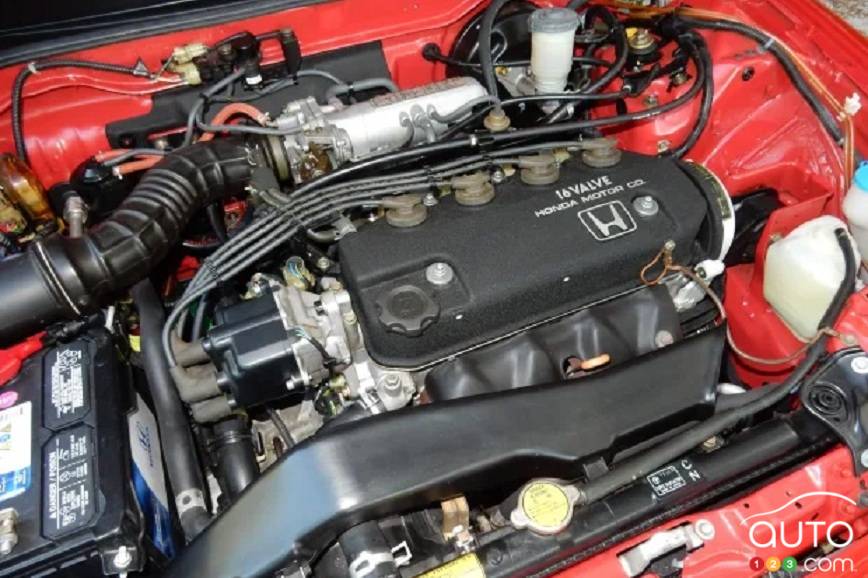 Honda CRX Si 1990, moteur