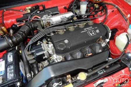 1990 Honda CRX Si, engine