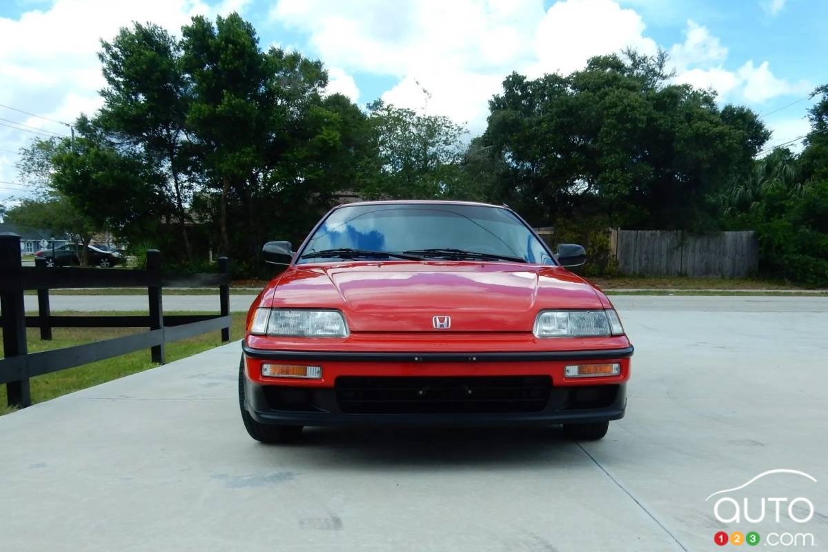 Honda CRX Si 1990, avant