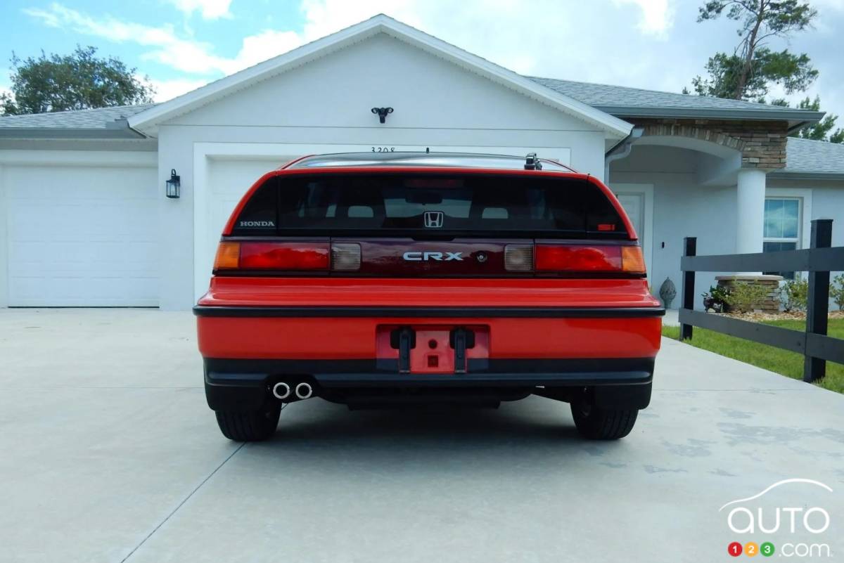 Honda CRX Si 1990, arrière
