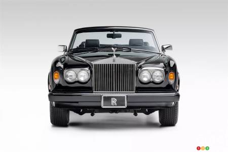 La Rolls-Royce Corniche IV 1994, avant