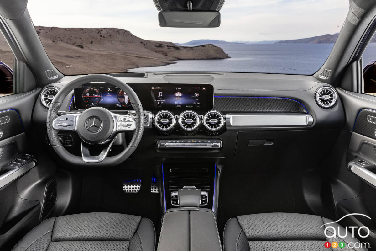Mercedes-Benz GLB 2020, intérieur