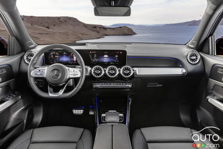 2020 Mercedes-Benz GLB, interior