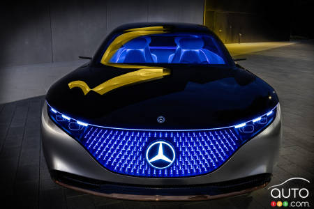 Mercedes-Benz Vision EQS concept