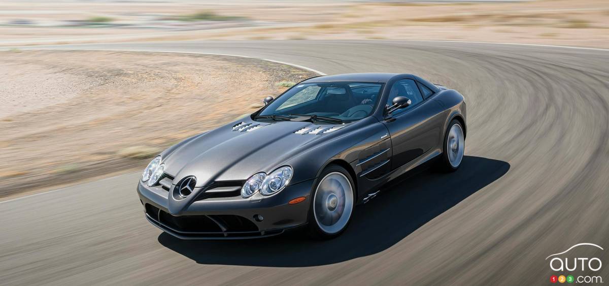 La Mercedes-Benz SLR McLaren 2004