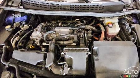 Engine of the 2014 Lexus CT 200h