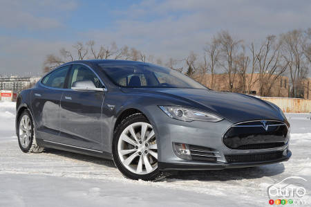 La Tesla Model S 2014