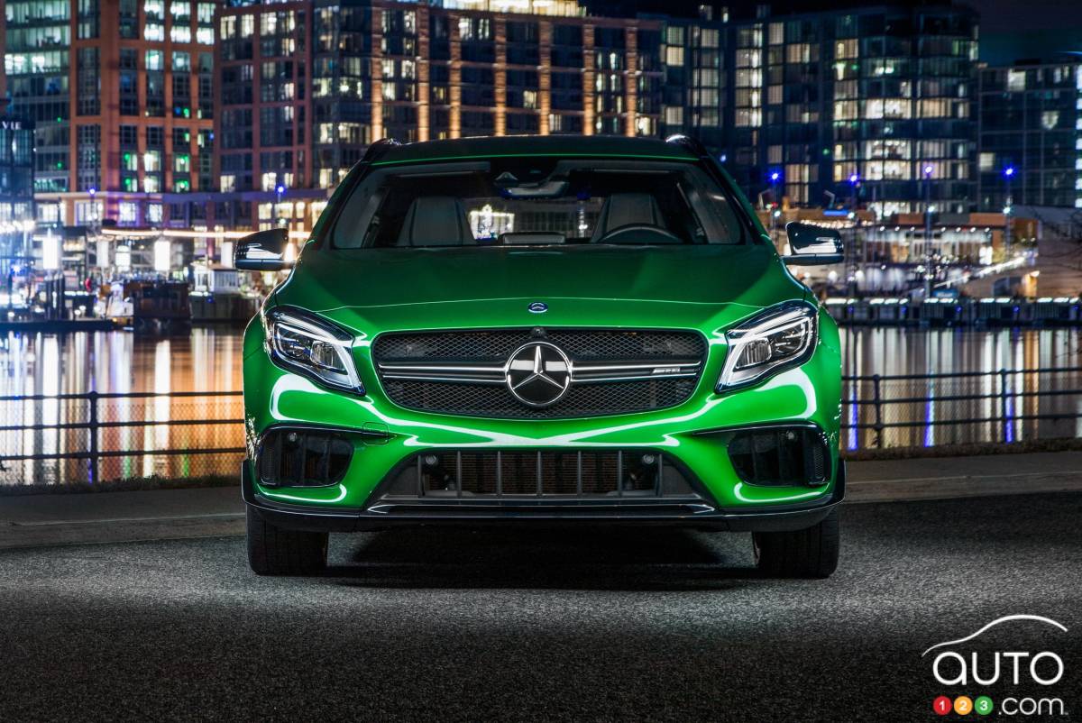 More Than 400 Hp For New 4 Cylinder Amg 45 Models Car News