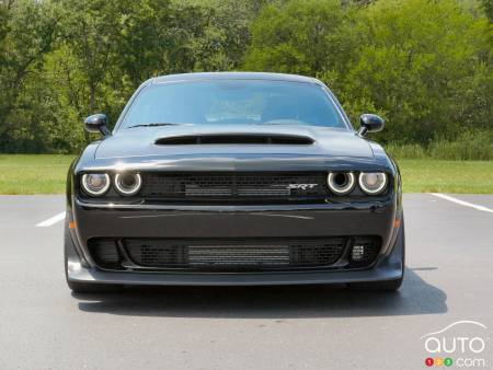 2018 Dodge Challenger SRT Demon with street tires