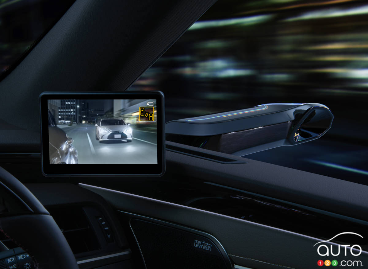Lexus ES : des caméras au lieu des rétroviseurs extérieurs, Actualités  automobile