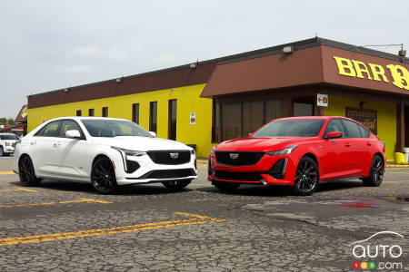 Cadillac CT4-V et CT5-V 2020