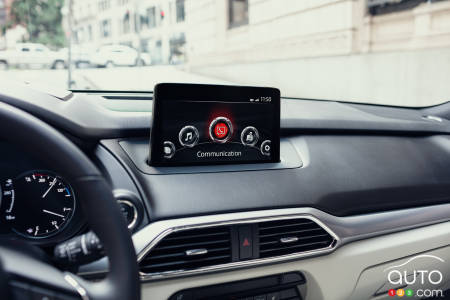 2020 Mazda CX-9, multimedia screen