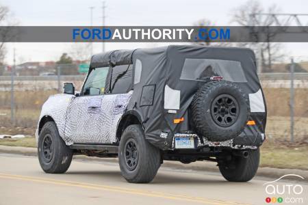 Ford Bronco 2021, trois quarts arrière