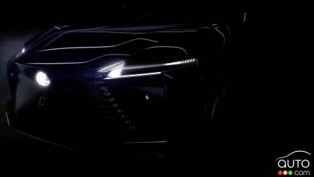 Lexus electric concept, front