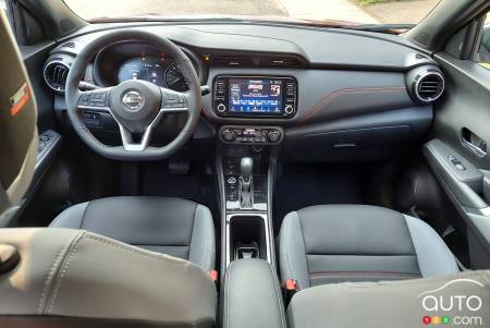 Nissan Kicks 2021, intérieur