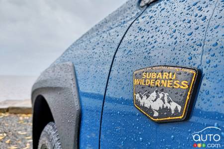 Subaru Outback Wilderness 2022, écusson
