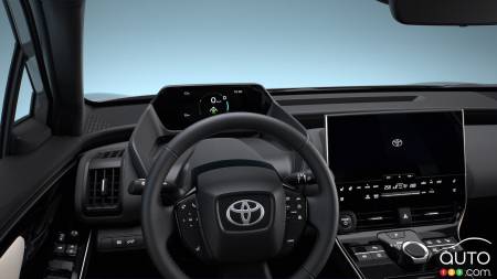 Toyota bZ4X, dashboard