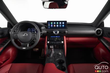 2021 Lexus IS F-Sport, interior