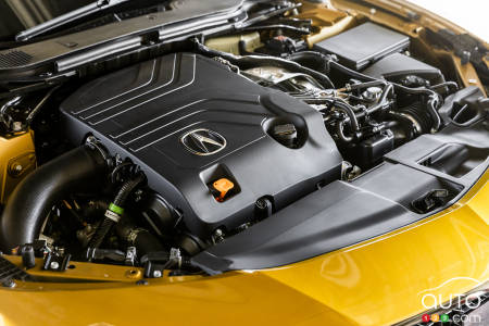 2021 Acura TLX Type S, engine