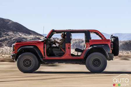 Ford Bronco Raptor 2022, profil