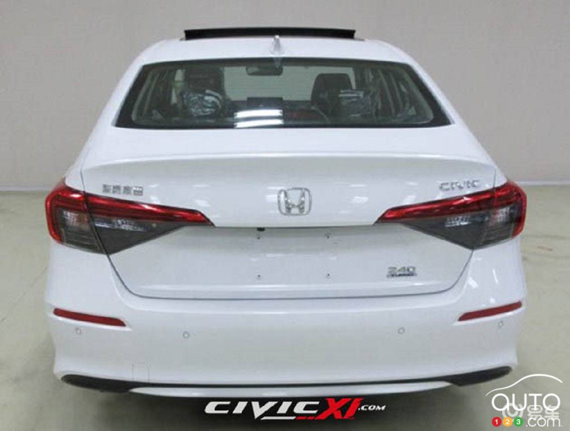 Images Of The 2022 Honda Civic Appear Online Car News Auto123