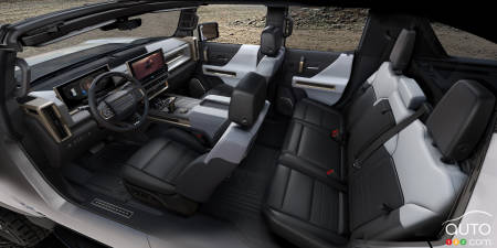 2022 GMC Hummer EV, interior