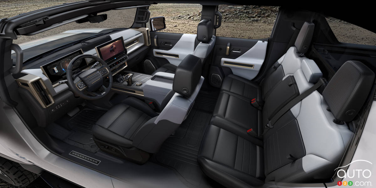 GMC Hummer EV, intérieur