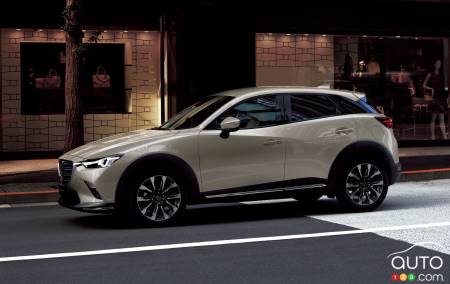 Mazda CX-3 2022, profil