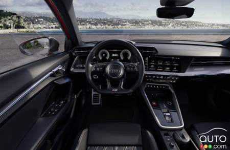 Audi S3 2022, intérieur