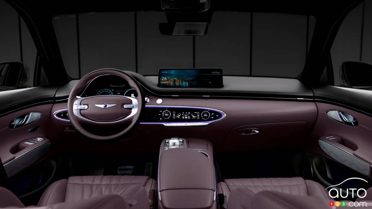 Genesis GV70 2022, intérieur