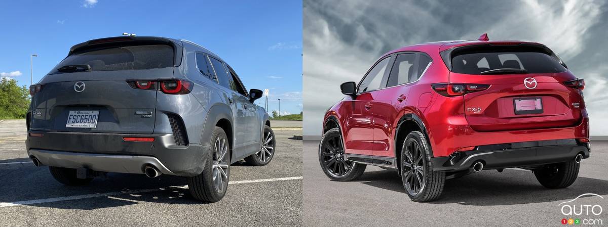 Comparaison : Mazda CX-50 2023 Vs Mazda CX-5 2022 — 96.9 CKOI