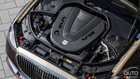 Mercedes-Maybach S680 2022, moteur